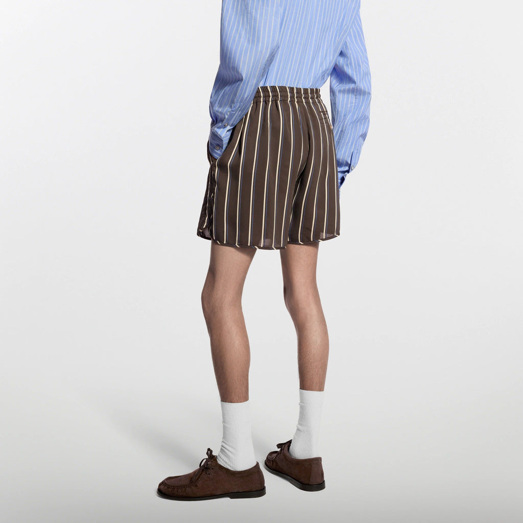 Striped Running Shorts