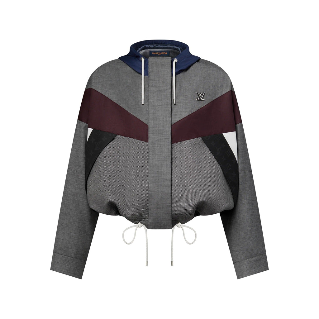 Color-Blocked Windbreaker