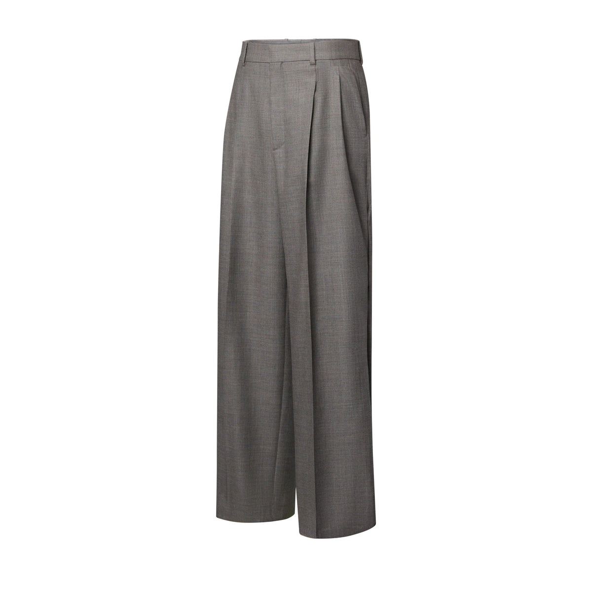 Double-Pleated Pants