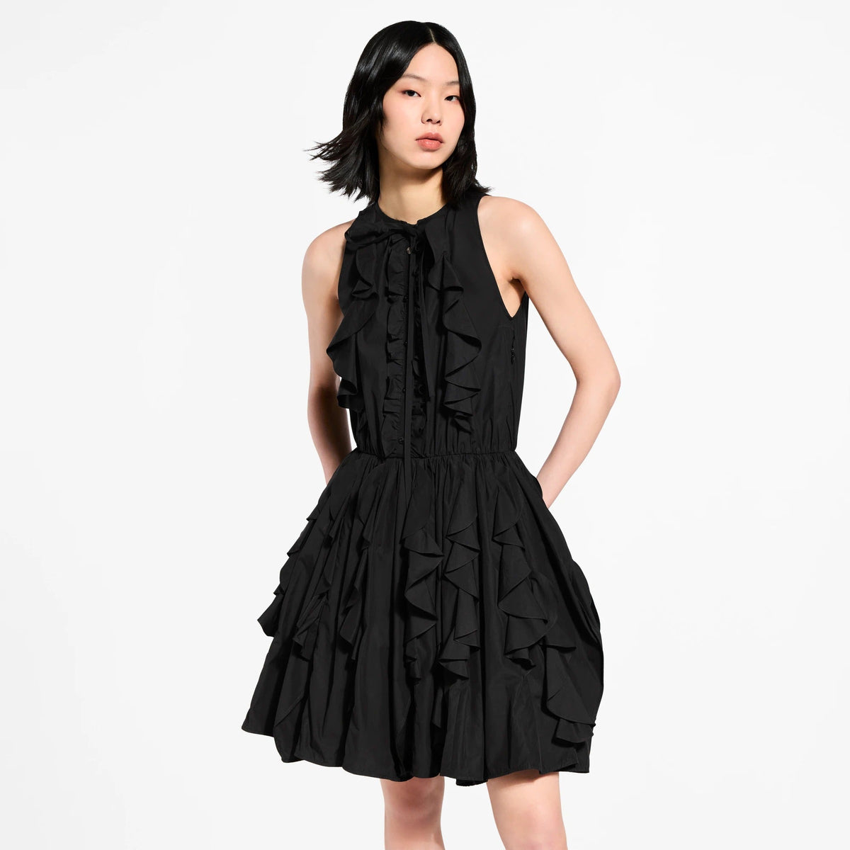 Ruffle Mini Dress