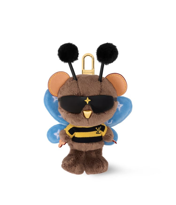 LV Louis Bear Bee Bag Charm