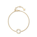 Empreinte Chain Bracelet, Yellow Gold and Diamonds
