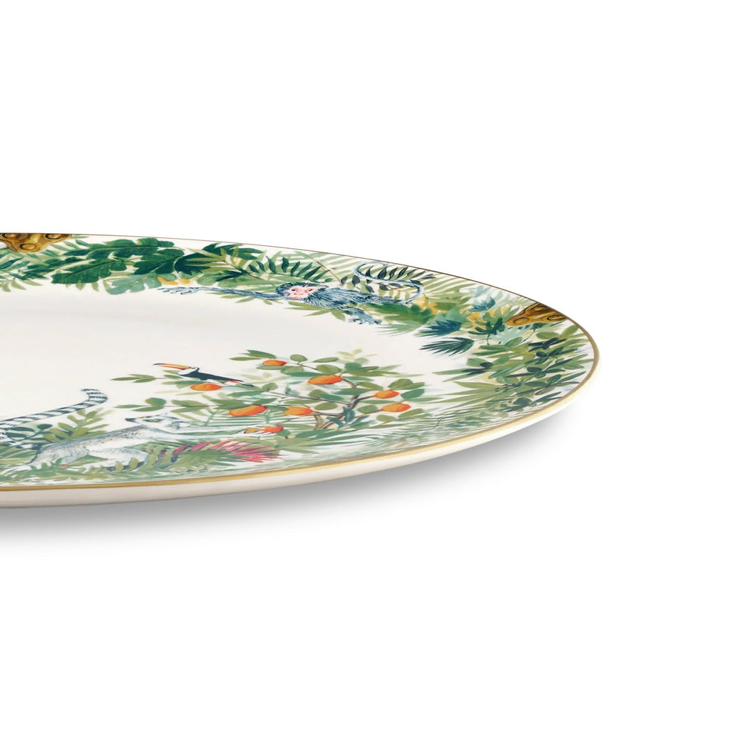 Tropical Jungle Set Of 2 Presentation Plates