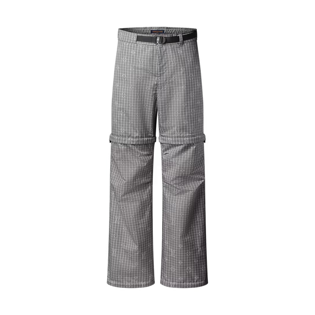 Monogram Check Convertible Pants