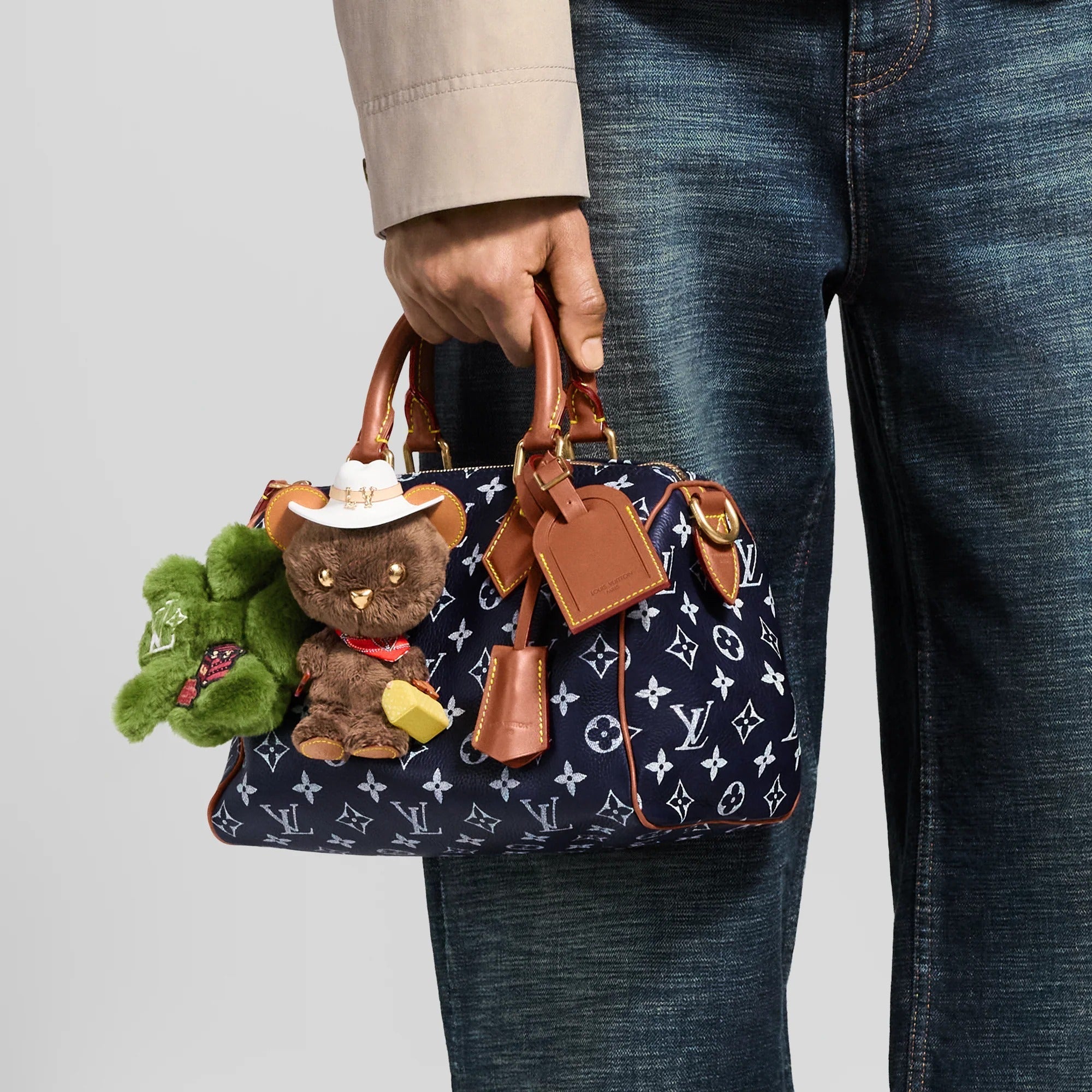 LV Lucky Trefoil Bag Charm