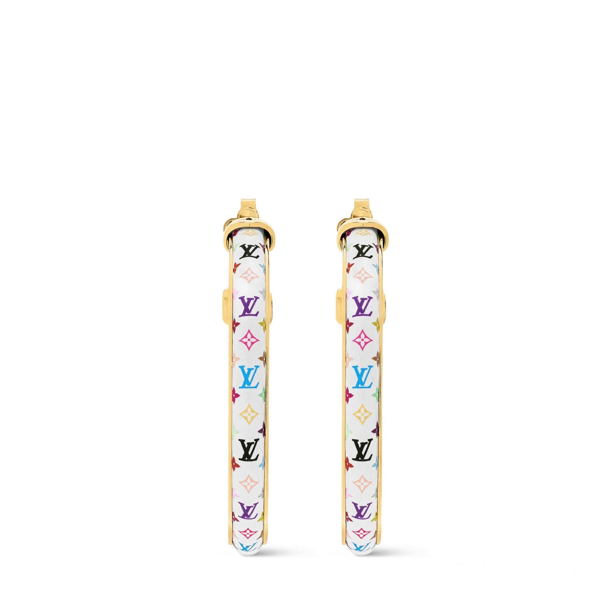 LV x TM Monogram Multicolor Earrings