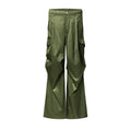 Silk Cotton Cargo Pants