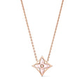 Color Blossom M Star Pendant, Rose Gold and Pink Mother-of-Pearl