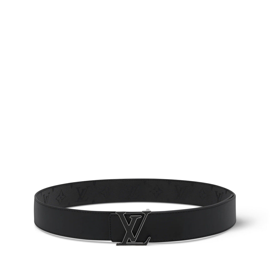 LV Initiales Monogram Reflective 40mm Reversible Belt