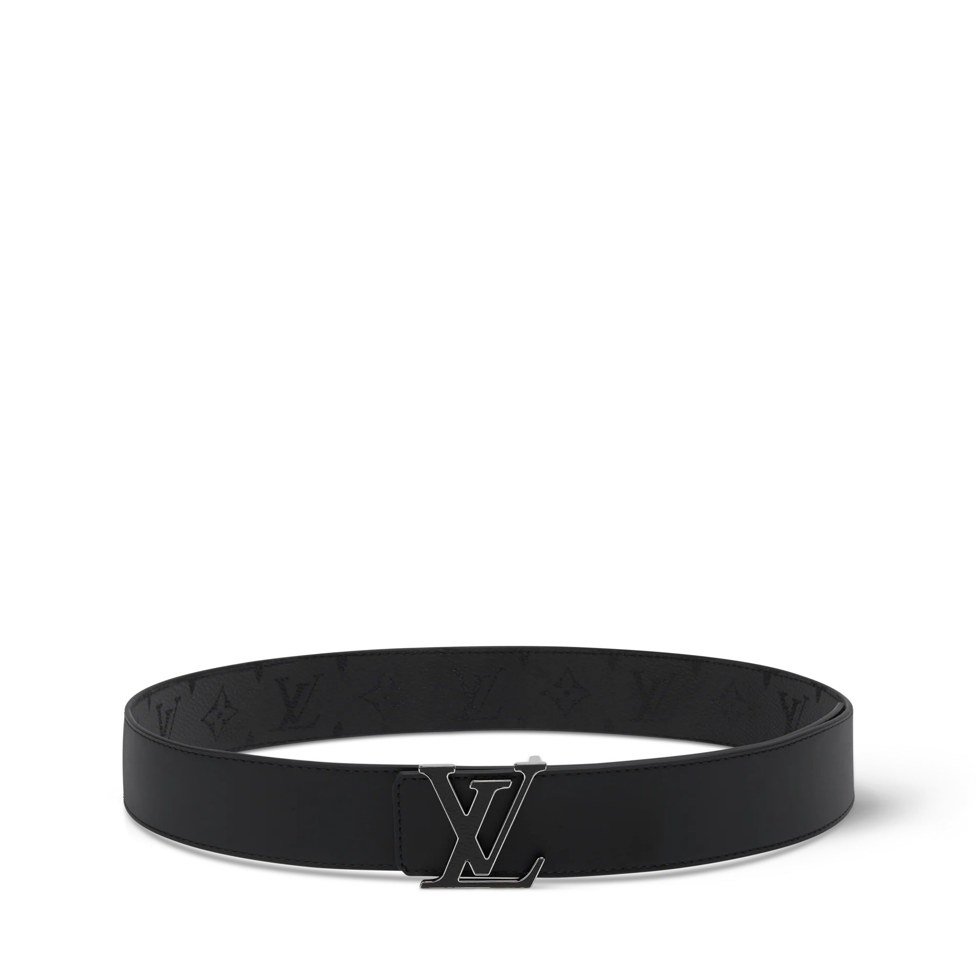 LV Initiales Monogram Reflective 40mm Reversible Belt