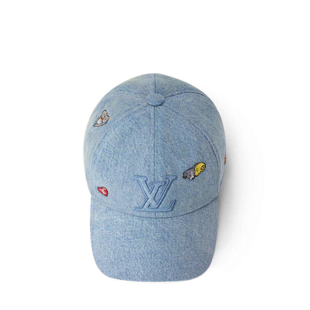 LV Denim Pets Cap