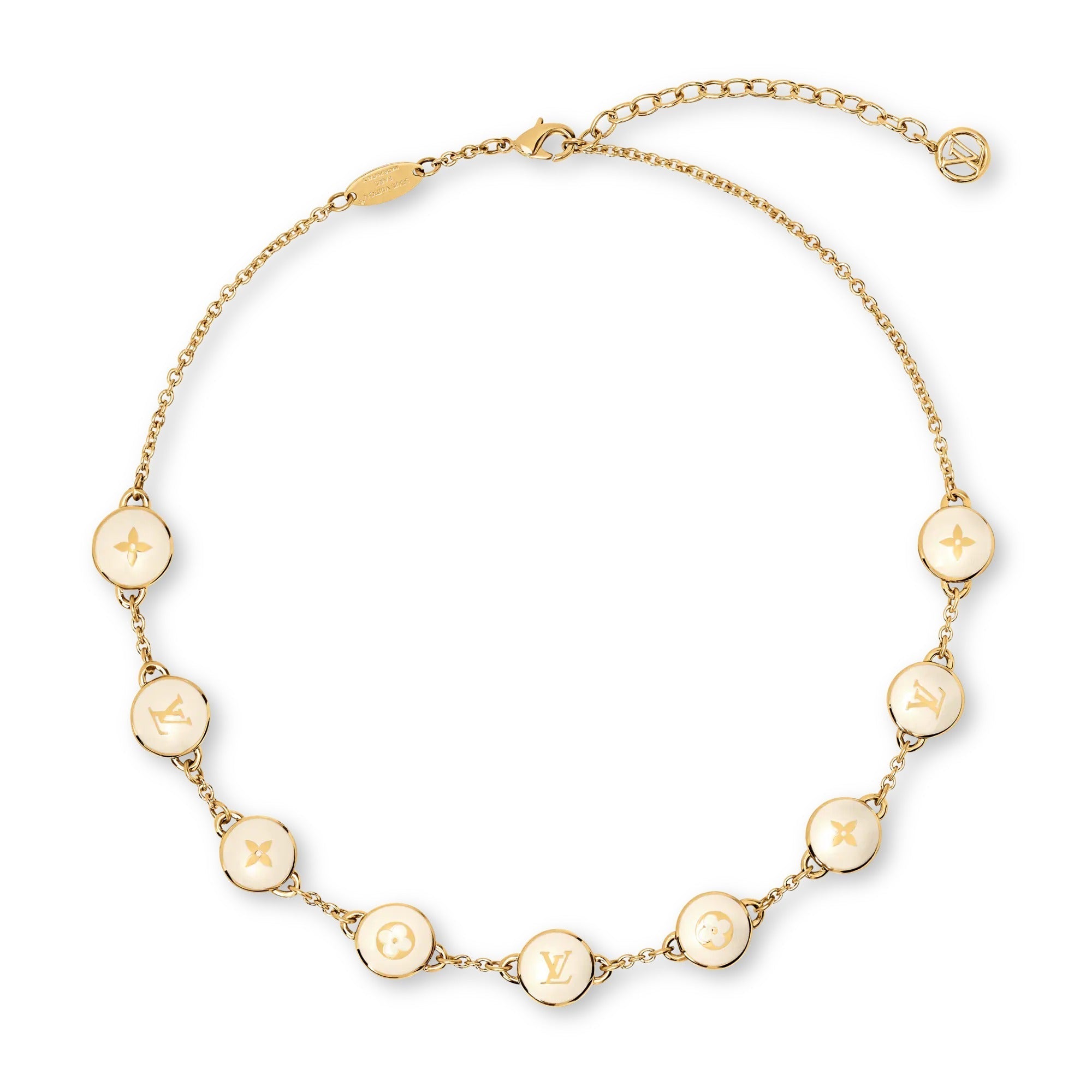 LV Pearly Confetti Necklace