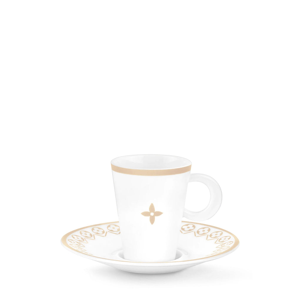 Set Of 2 Coffee Cups And Saucers