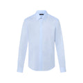 LV Blason Printed Cotton Long-Sleeved Oxford Shirt
