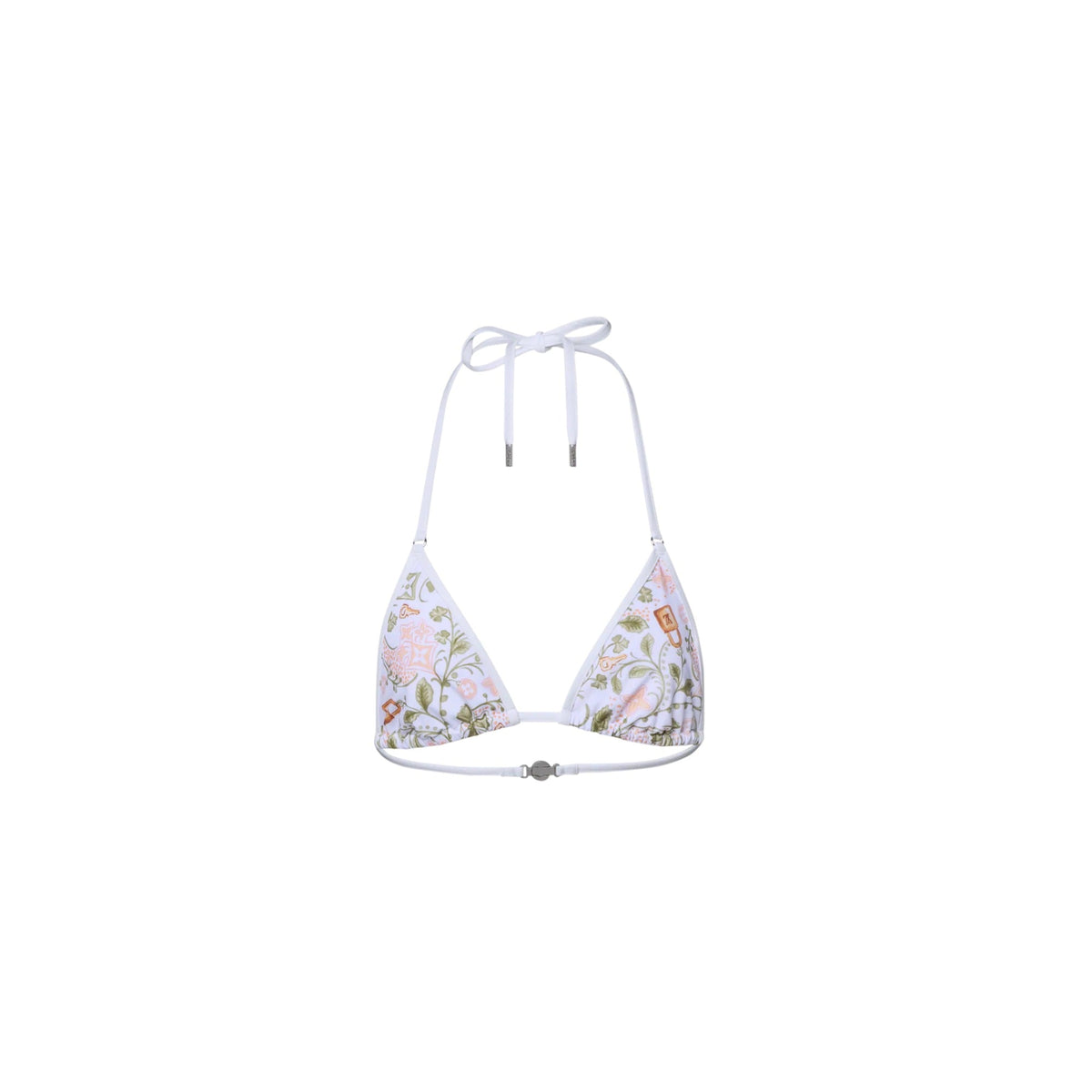 Flower Foulard Bikini Top