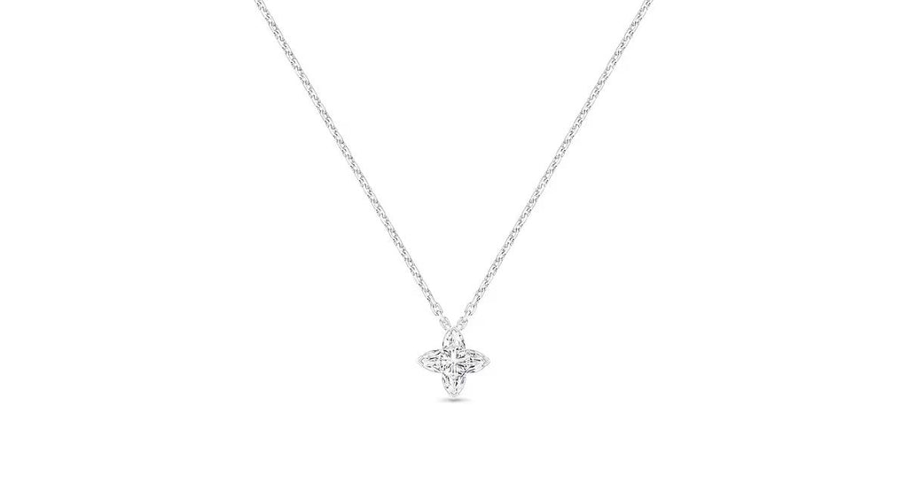 LV Diamonds Pendant, LV Monogram Star cut