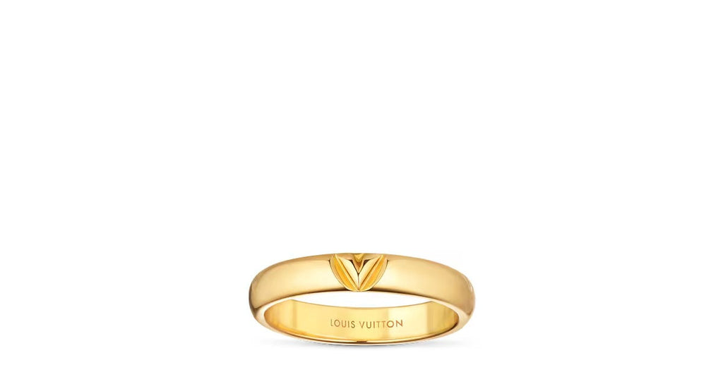 LV Volt Multi Wedding Band, Yellow Gold