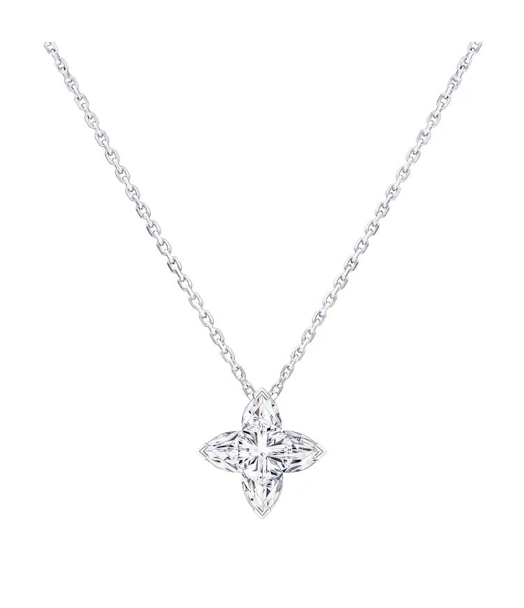 LV Diamonds Pendant, LV Monogram Star cut
