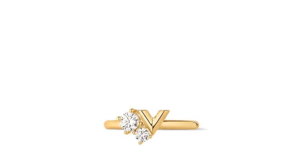 Essential V Strass PM Ring