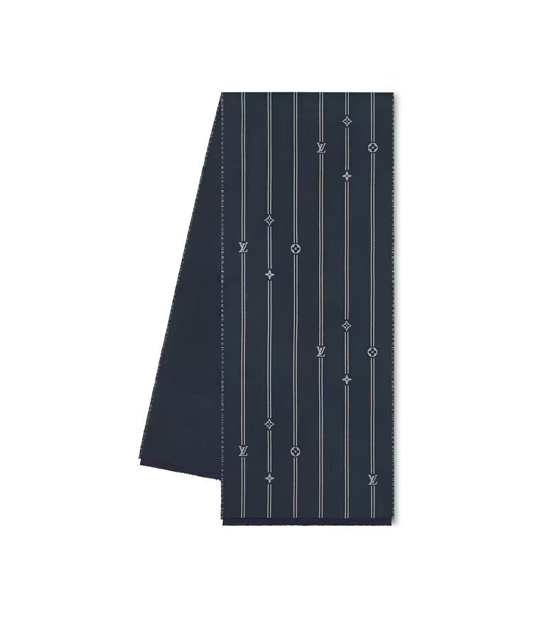 Monogram Stripes Scarf