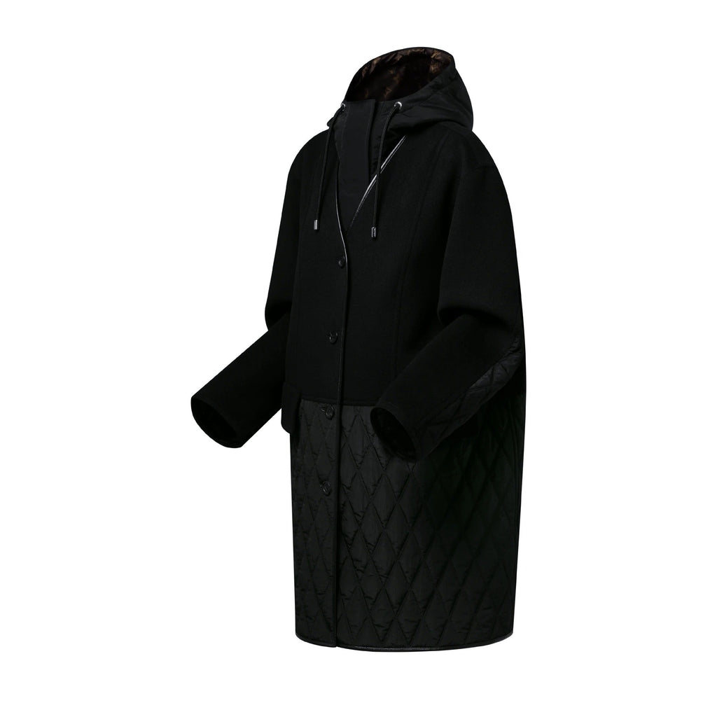 Quilt Accent Coat