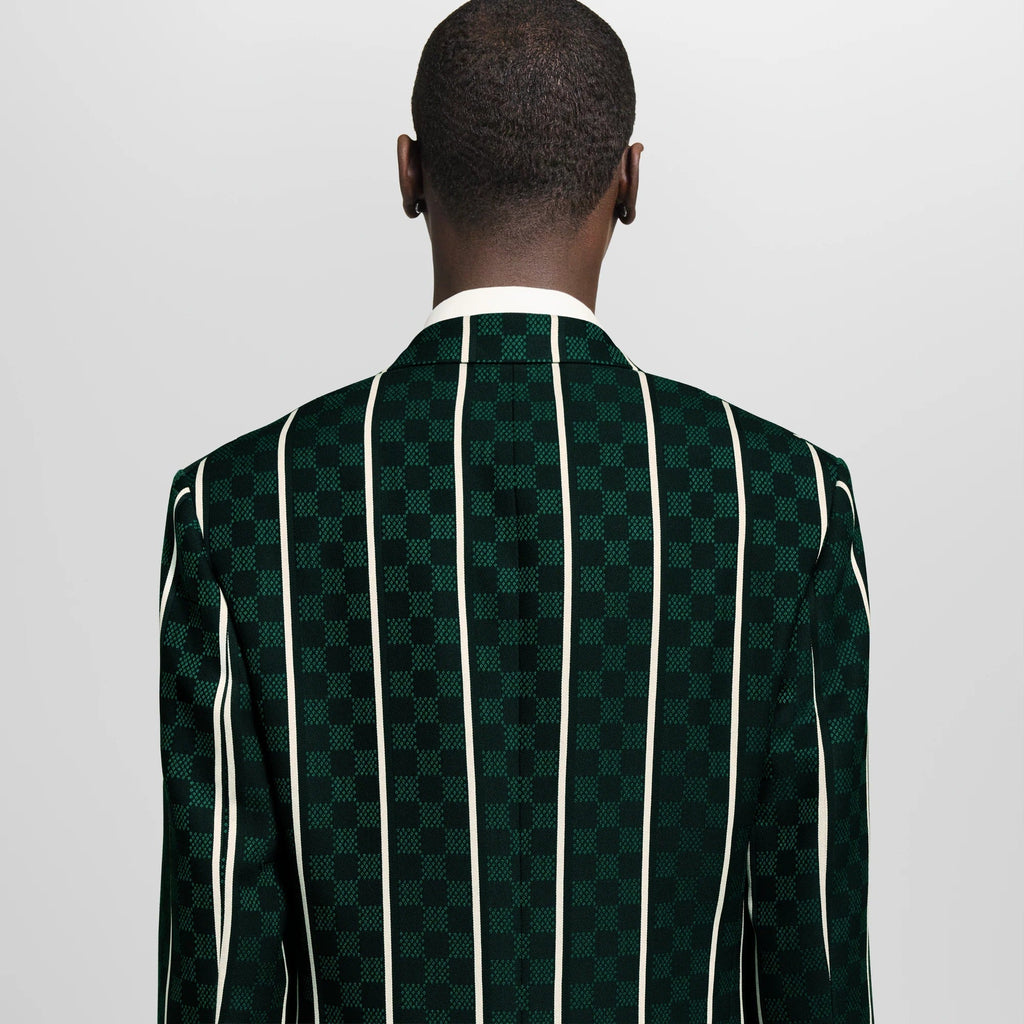 Graphic Tailored Single-Breasted City Jacket