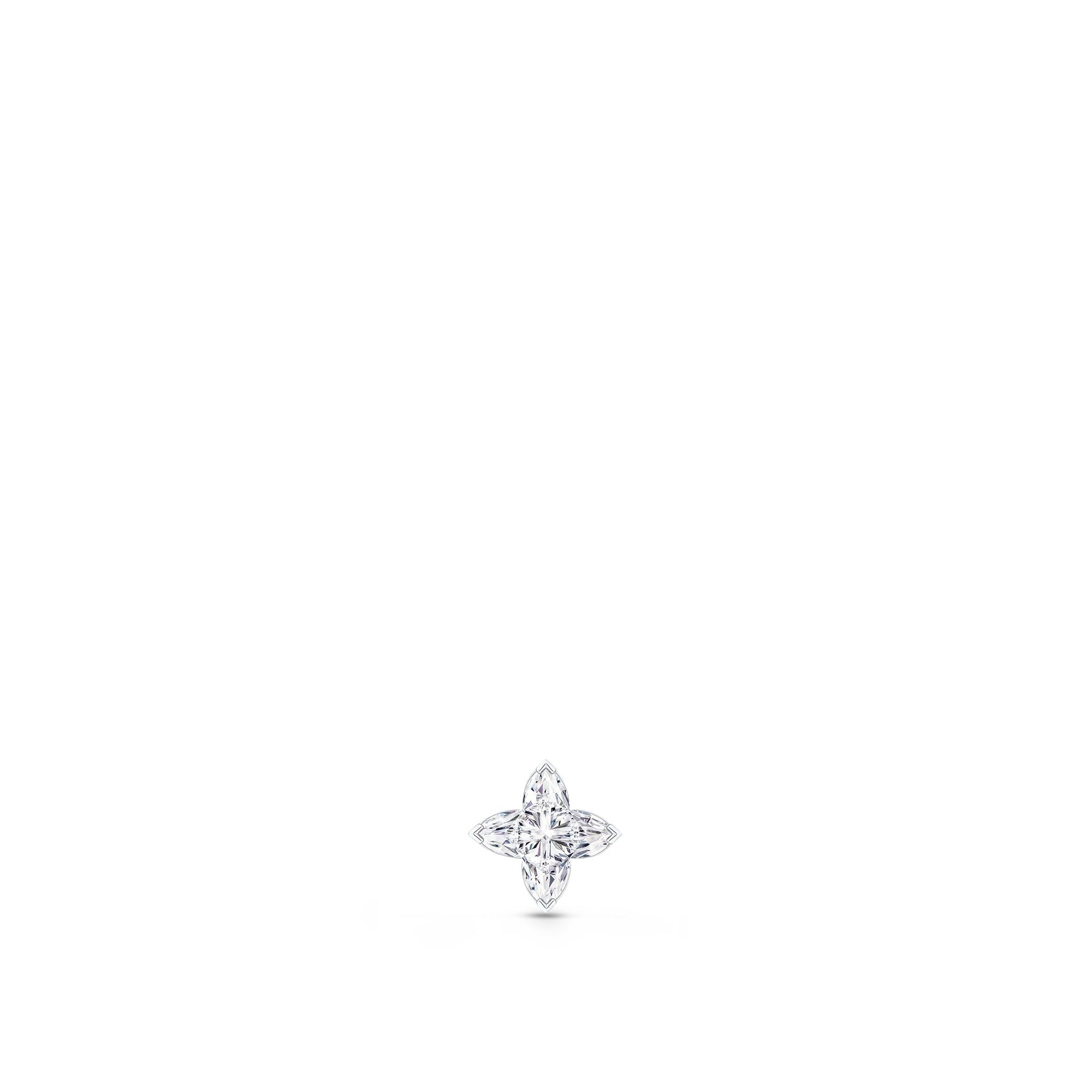 LV Diamonds Stud, LV Monogram Star cut - per unit