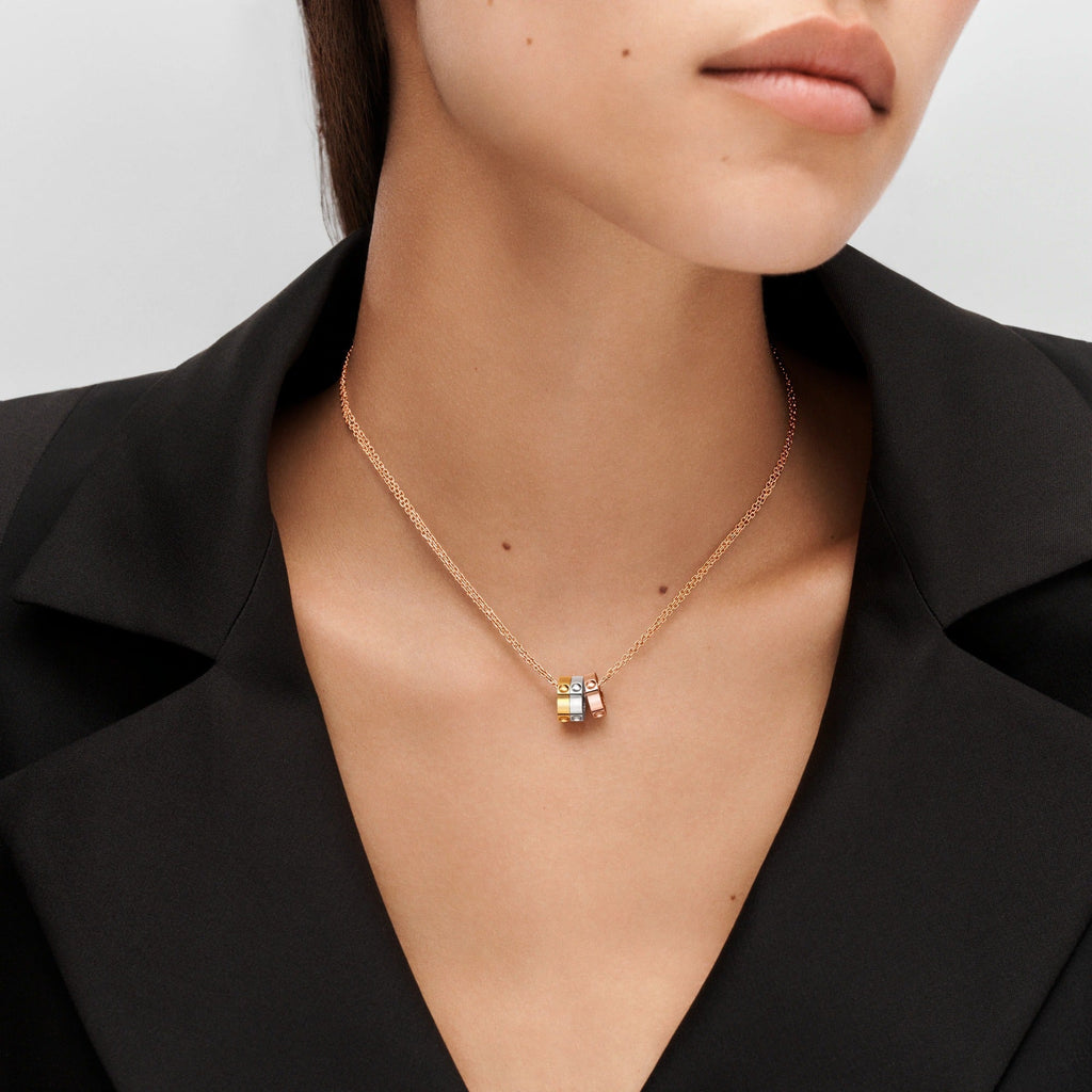 Empreinte Pendant, 3 Golds