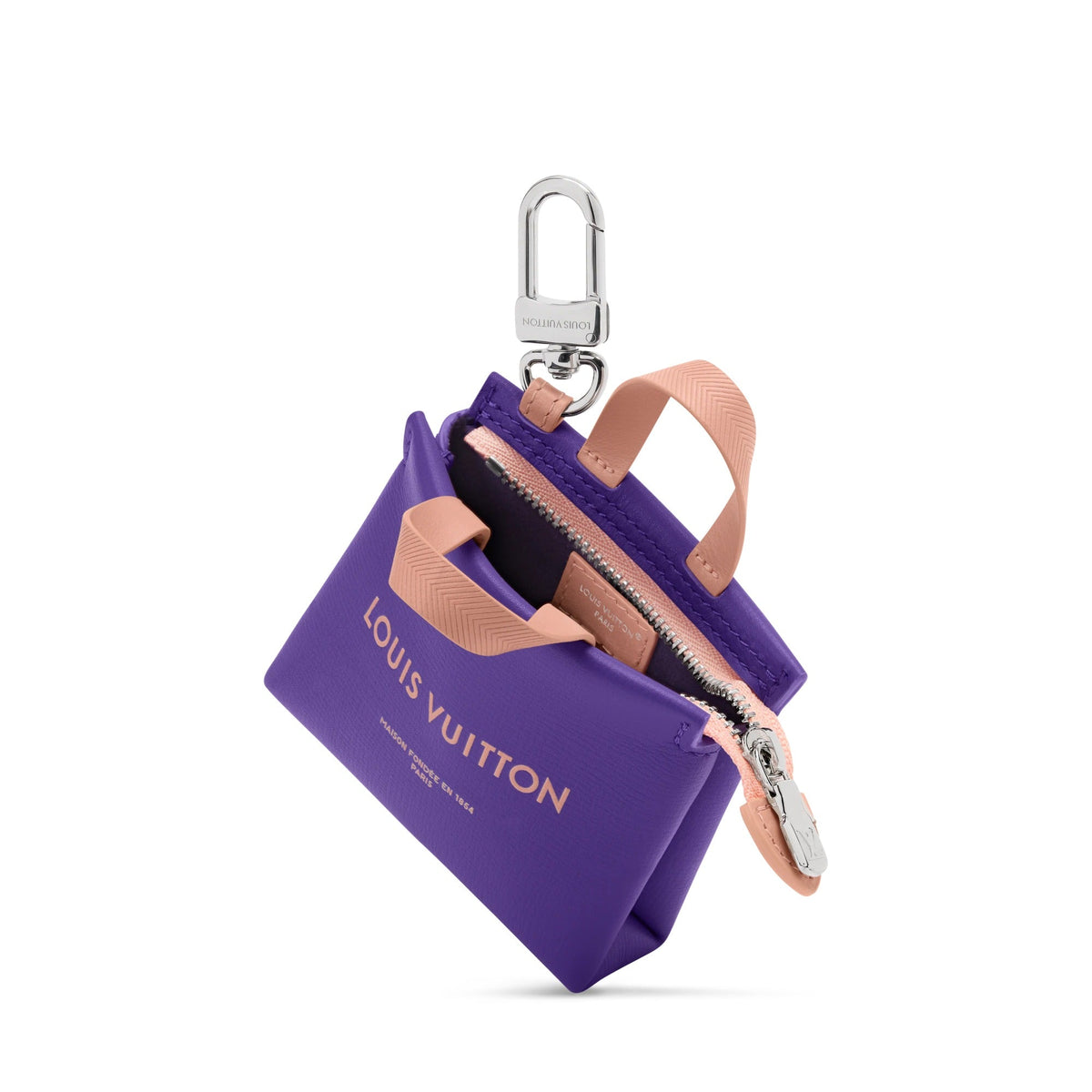 LV Mini Shopper Bag Charm