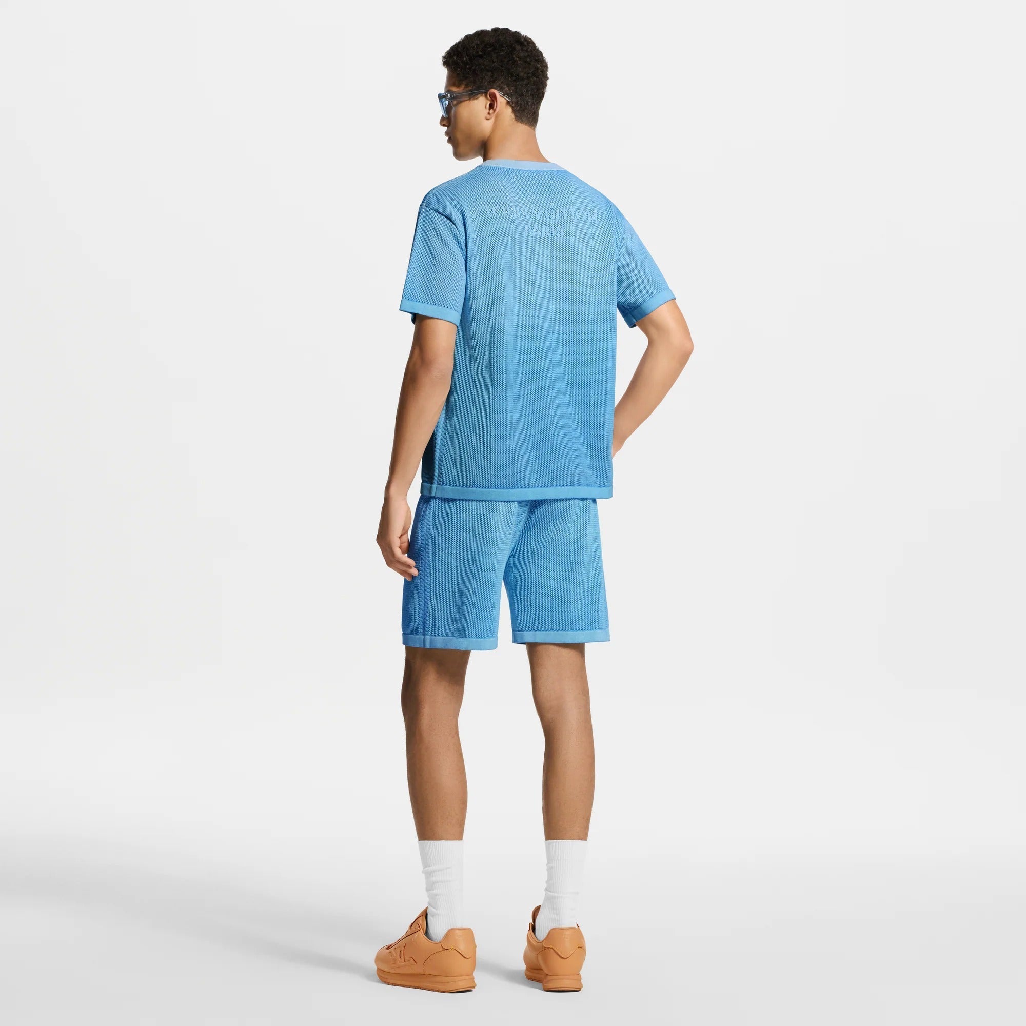 Sun-Bleached Short-Sleeved Crewneck