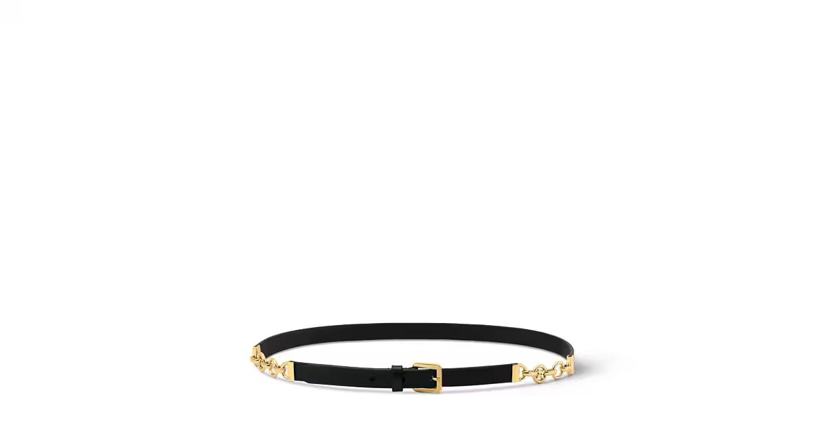 LV Circle Blossom 16mm Belt