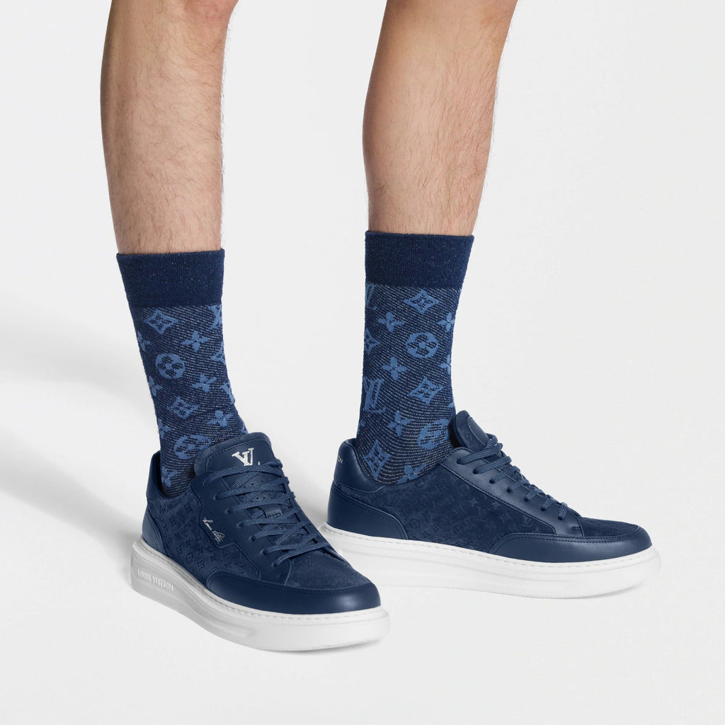Monogram Denim Icon Socks