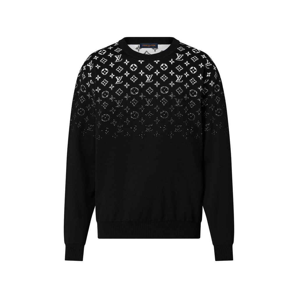 Gradient Cotton Crewneck