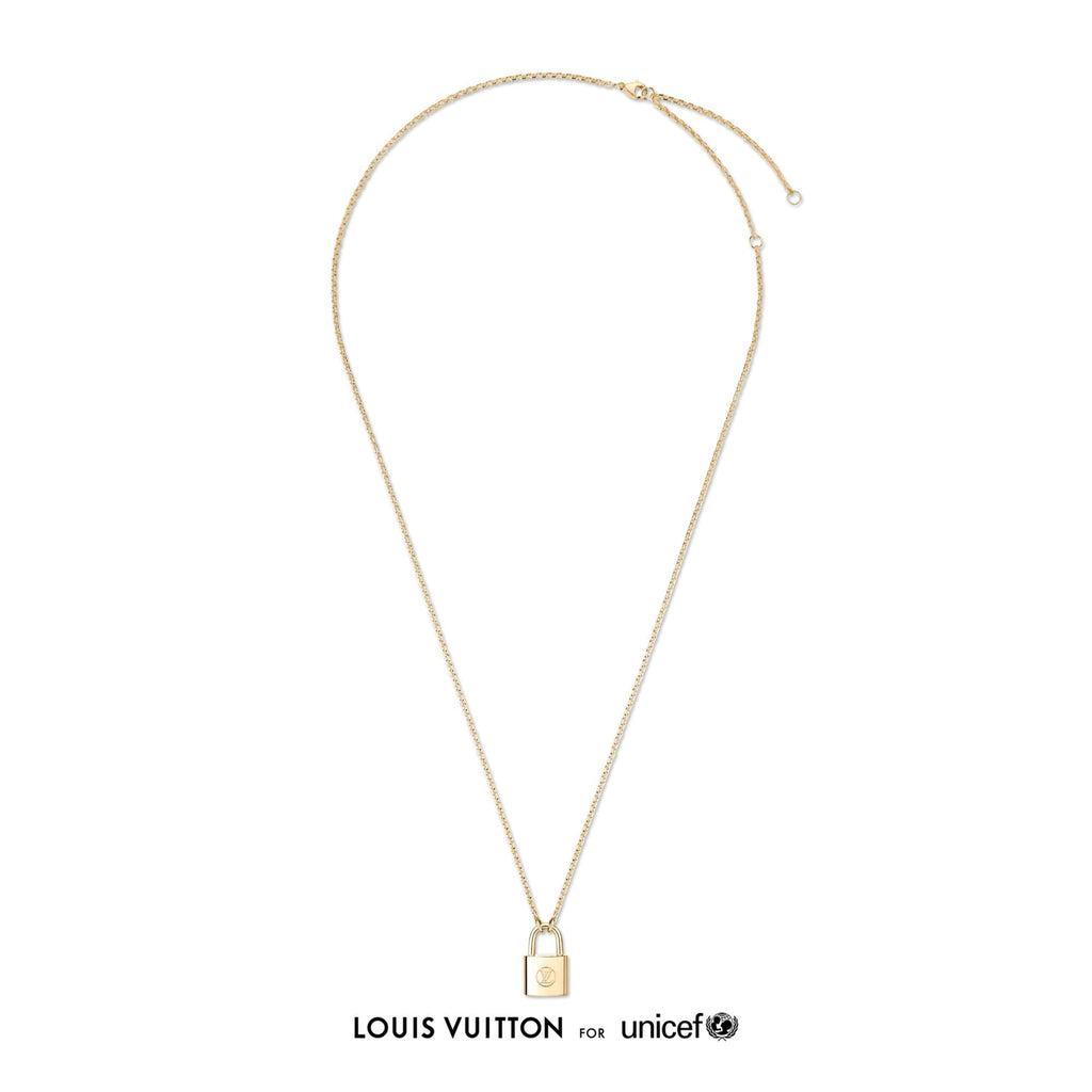 Silver Lockit Exclusive Gold Edition Pendant, Yellow Gold
