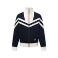 Knitted Cotton Sailor Blouson