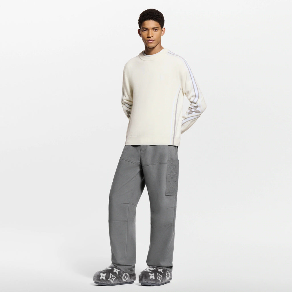 Cashmere Mix Cargo Pants
