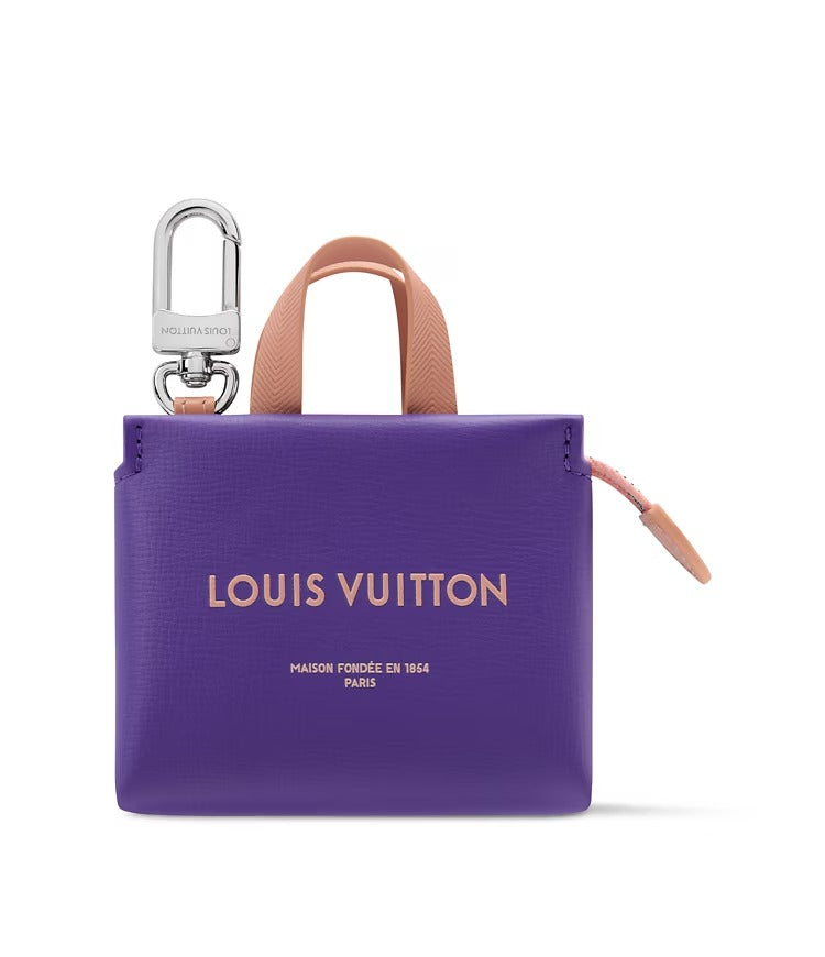 LV Mini Shopper Bag Charm