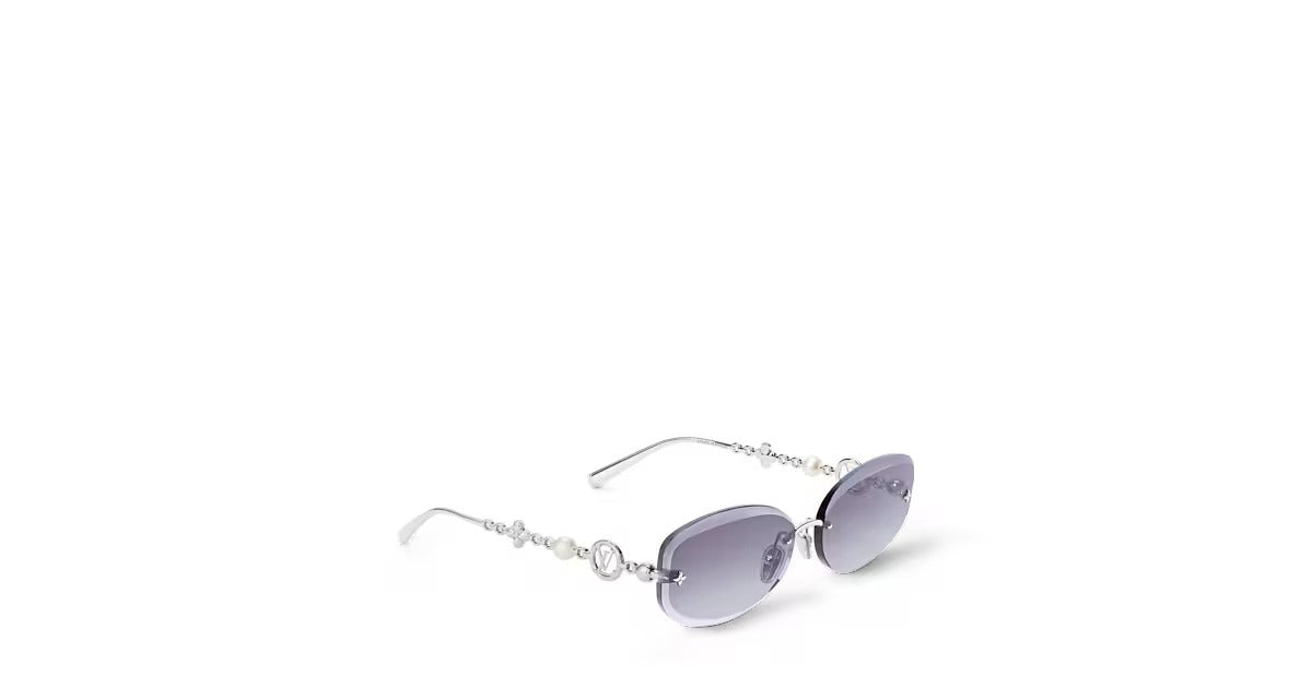 LV Jewel Pearl Oval Sunglasses