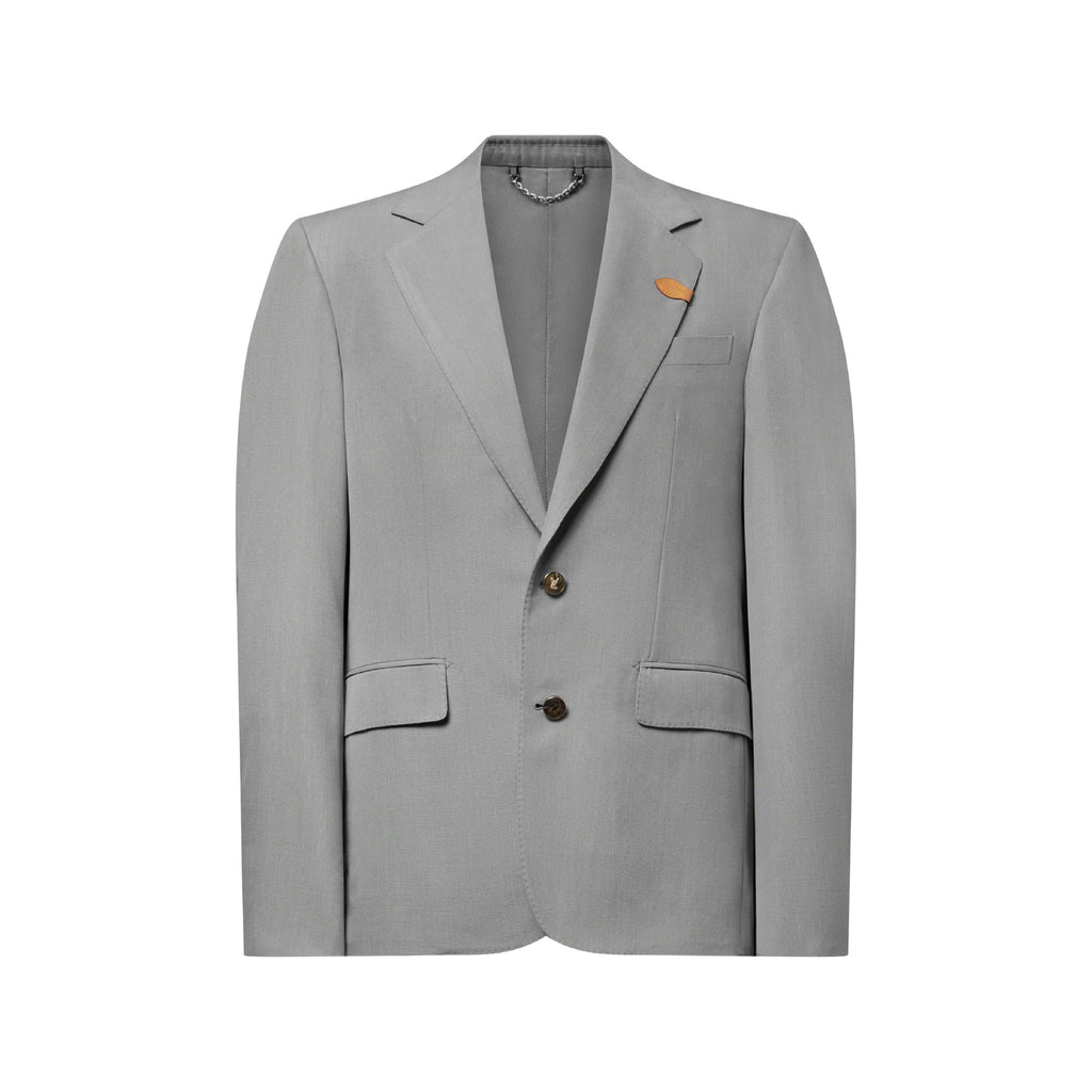 Silk-Blend Single-Breasted Gaston Jacket