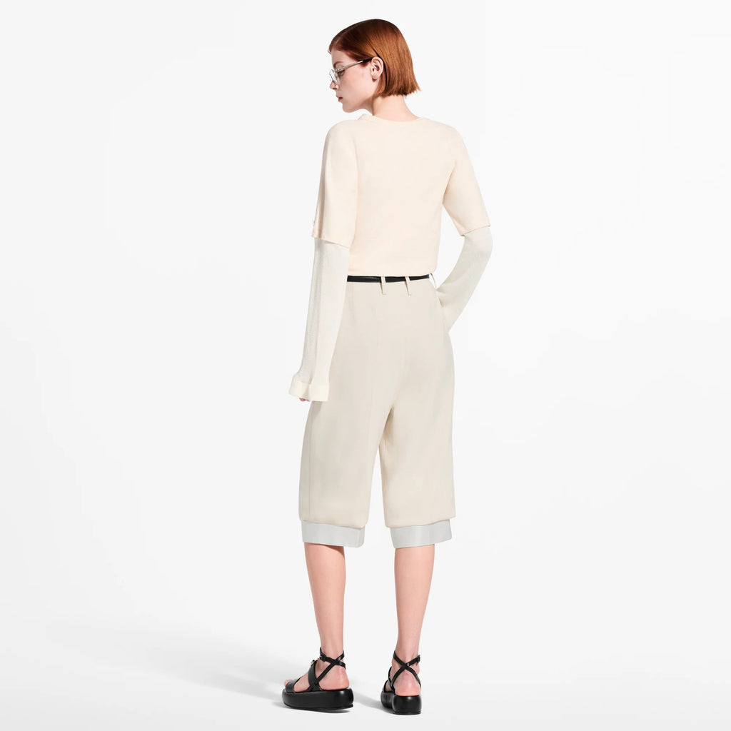 Layered Tailored Bermuda Shorts