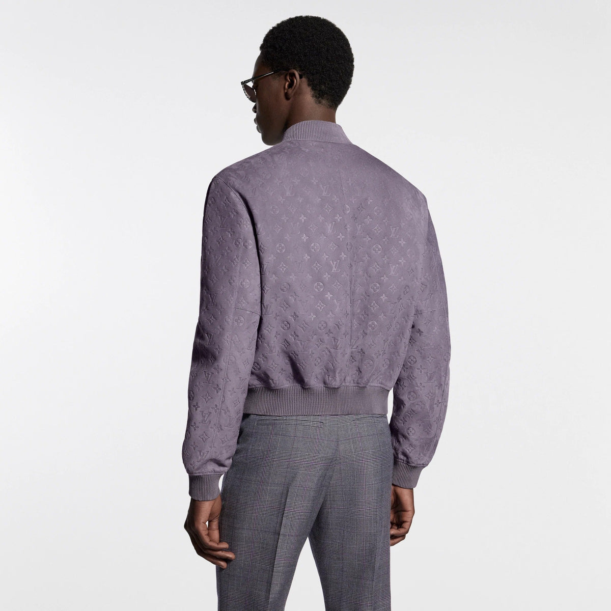 Monogram Embossed Nubuck Blouson