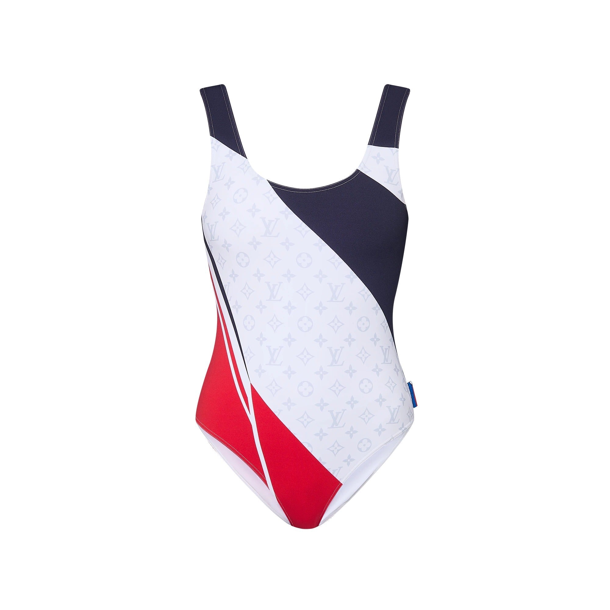 LV x AC Flag One-Piece Swimsuit