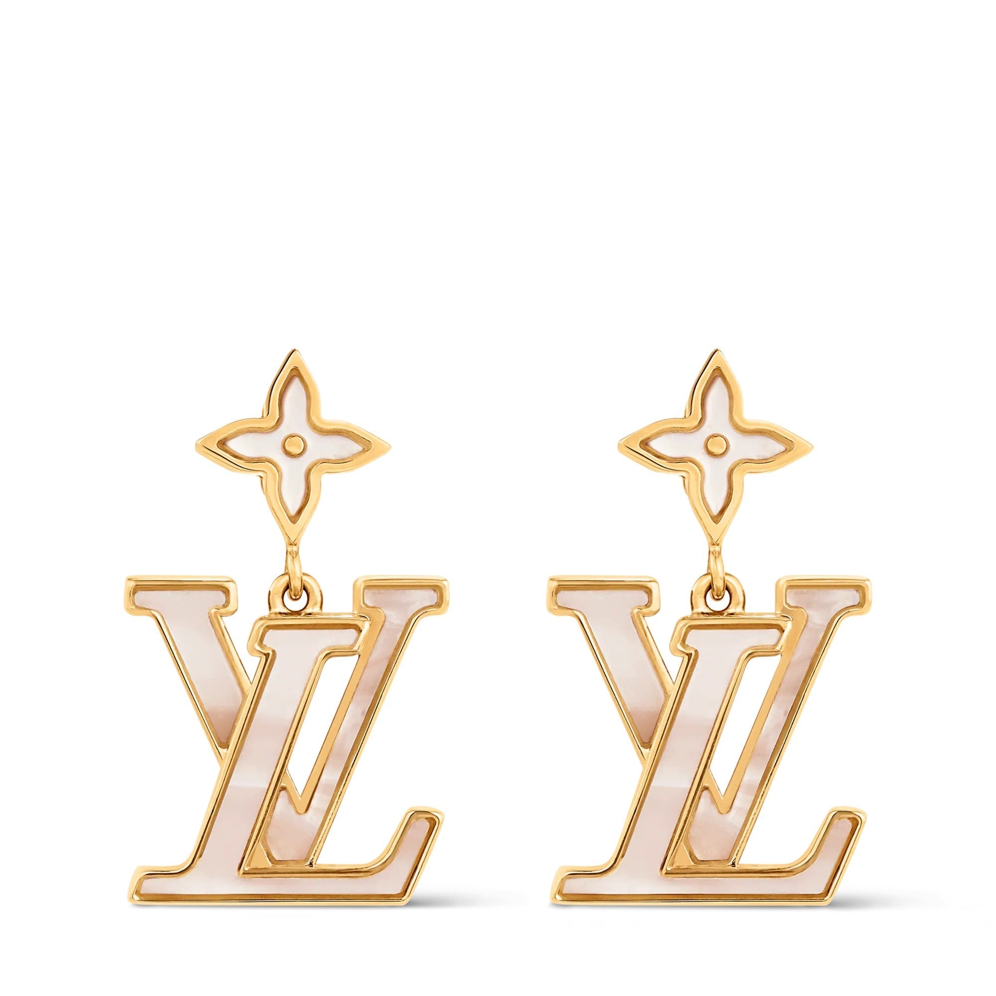 Lady LV Pearlescent Earrings