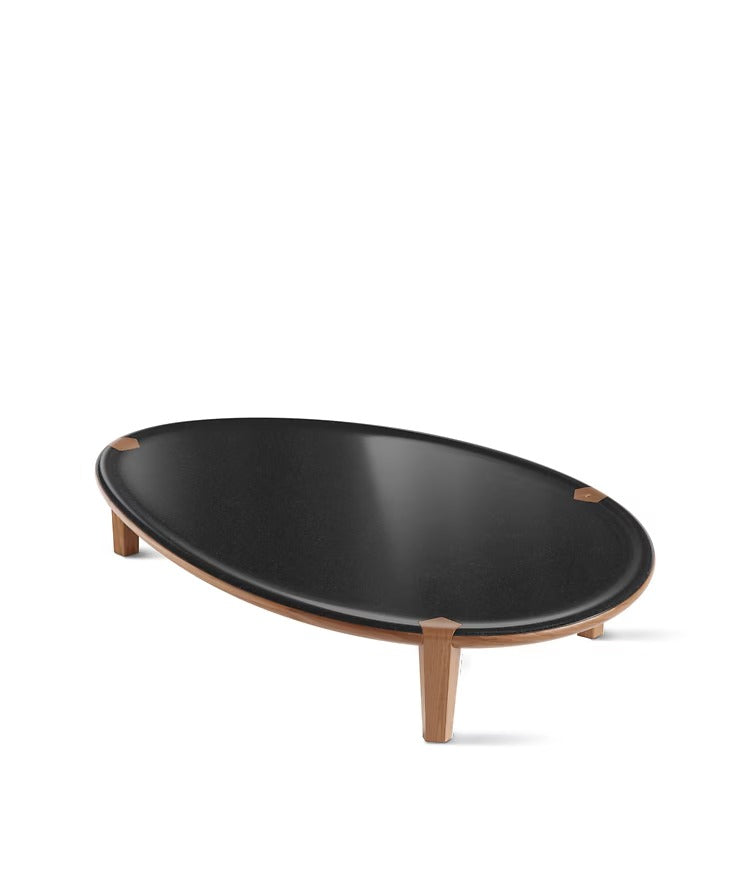 Aqua Coffee Table Low - Black Granite