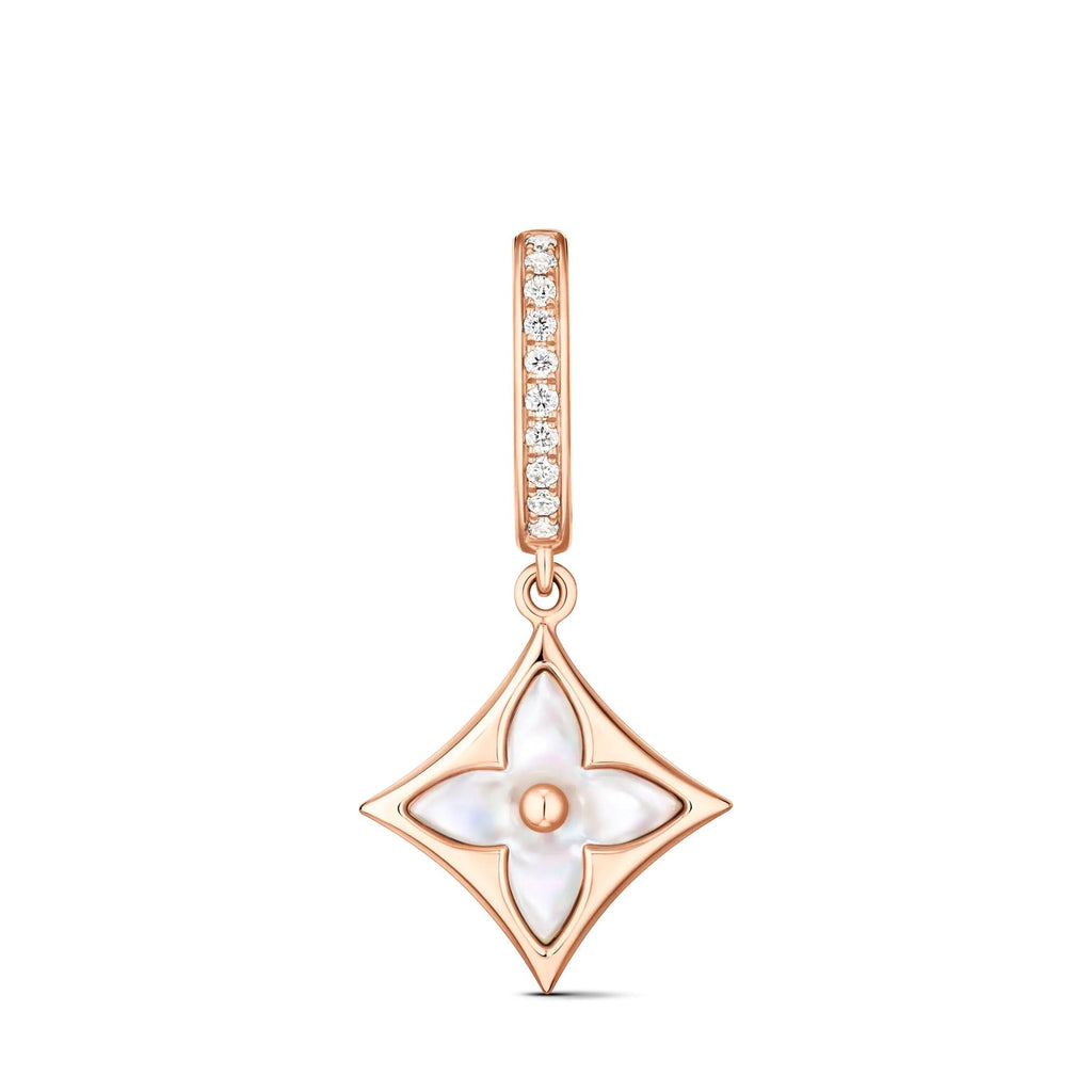 Color Blossom BB Star Sleeper, Pink Gold, White Mother-of-Pearl and Diamonds - per unit