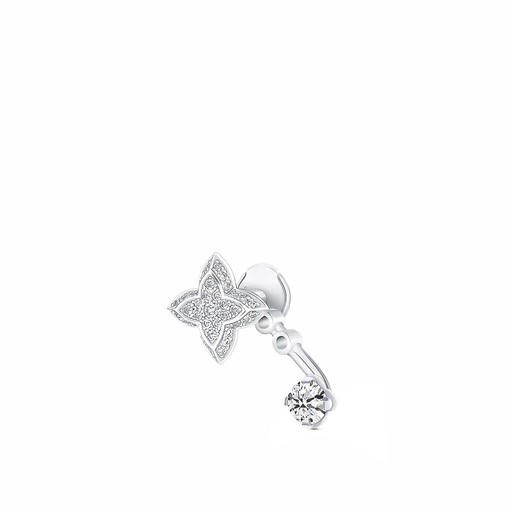LV Diamonds Double Stud, Round Brilliant cut - per unit