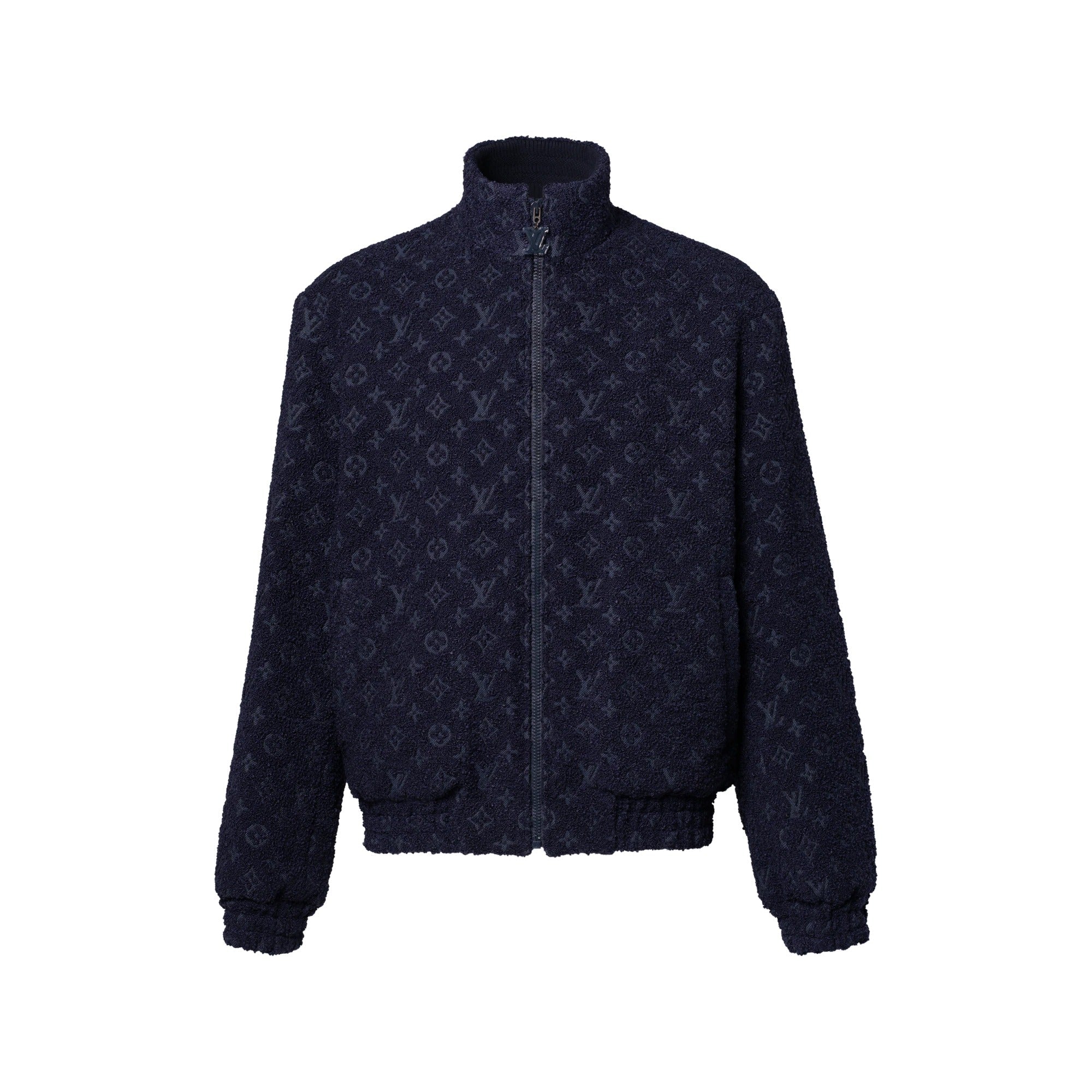 Monogram Wool Bouclette Zipped Blouson