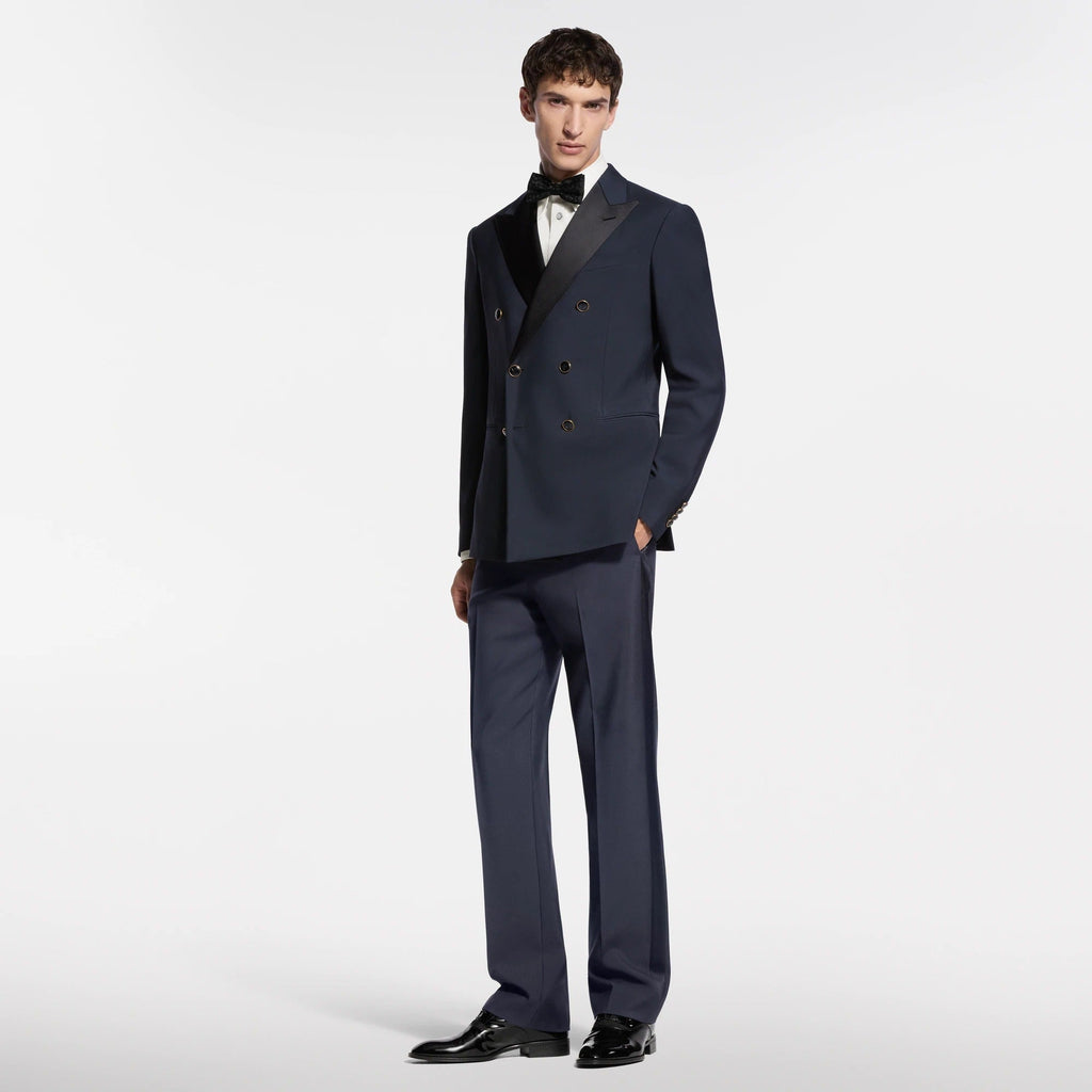 Double-Breasted Tuxedo Jacket
