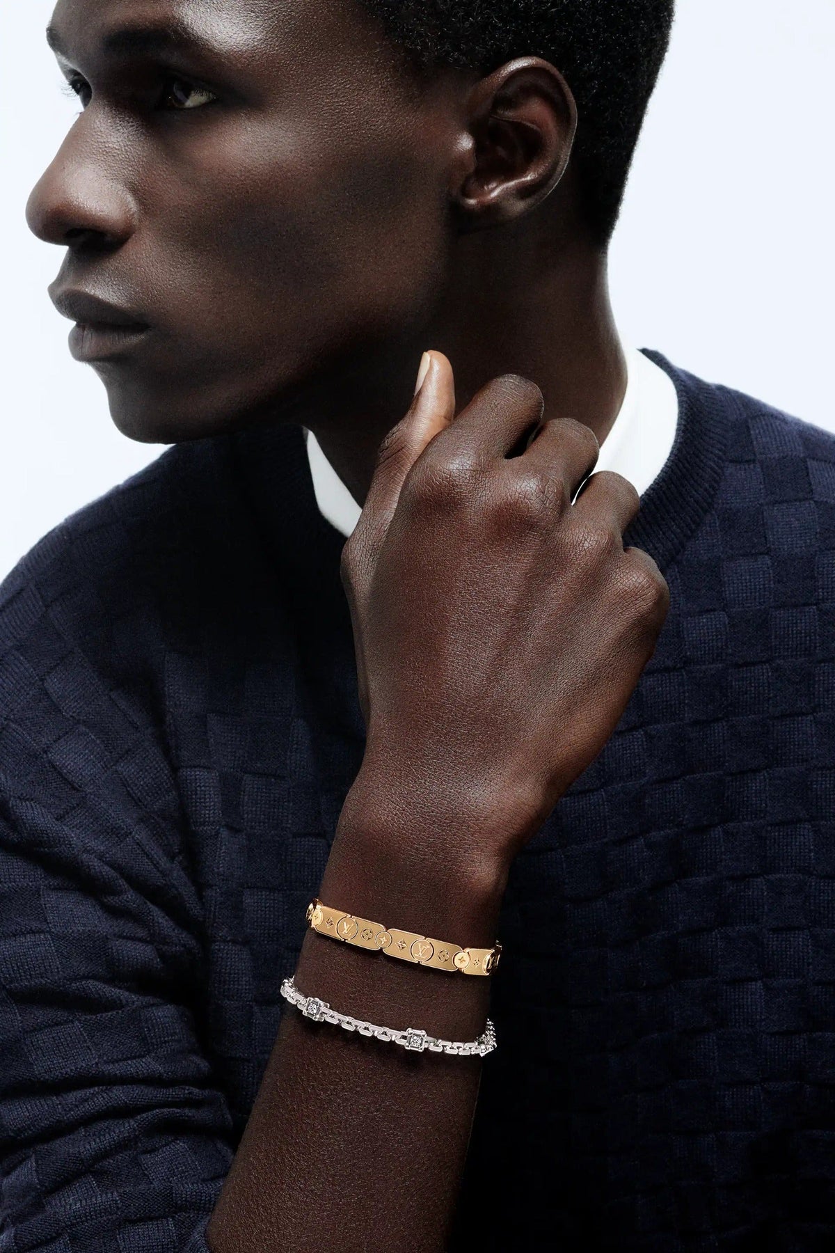 Les Gastons Vuitton Gourmette Bracelet, Yellow Gold