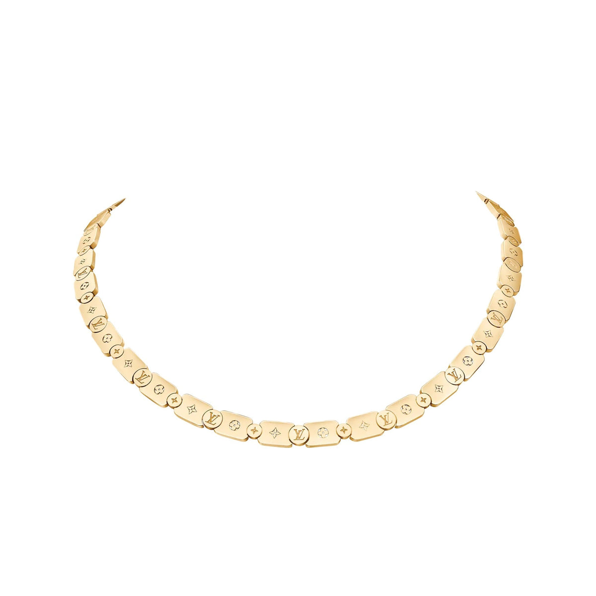 Les Gastons Vuitton Gourmette Necklace, Yellow Gold